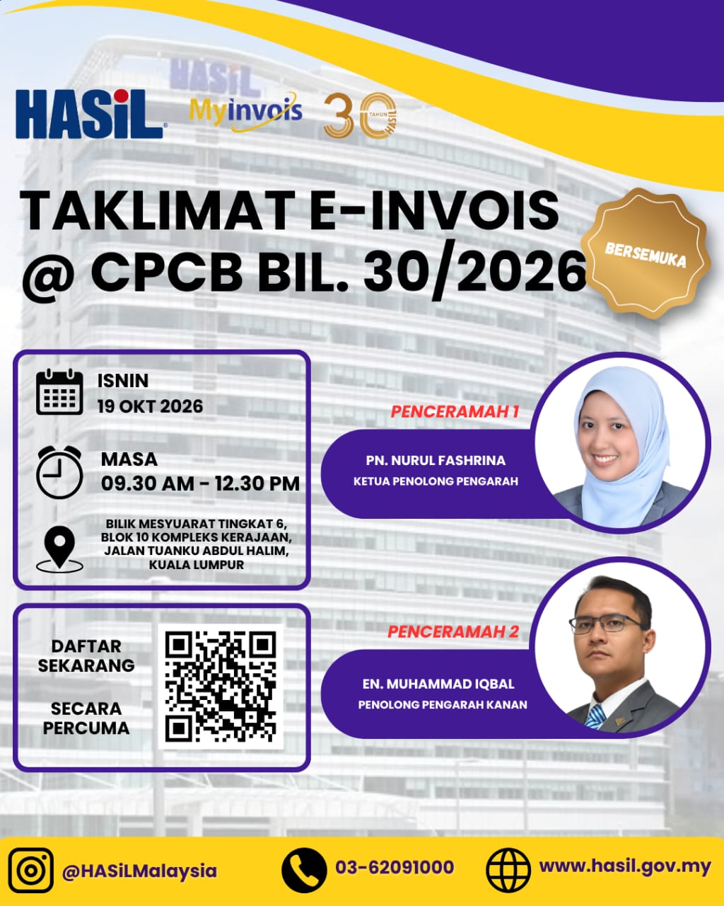 invois oktober bil30