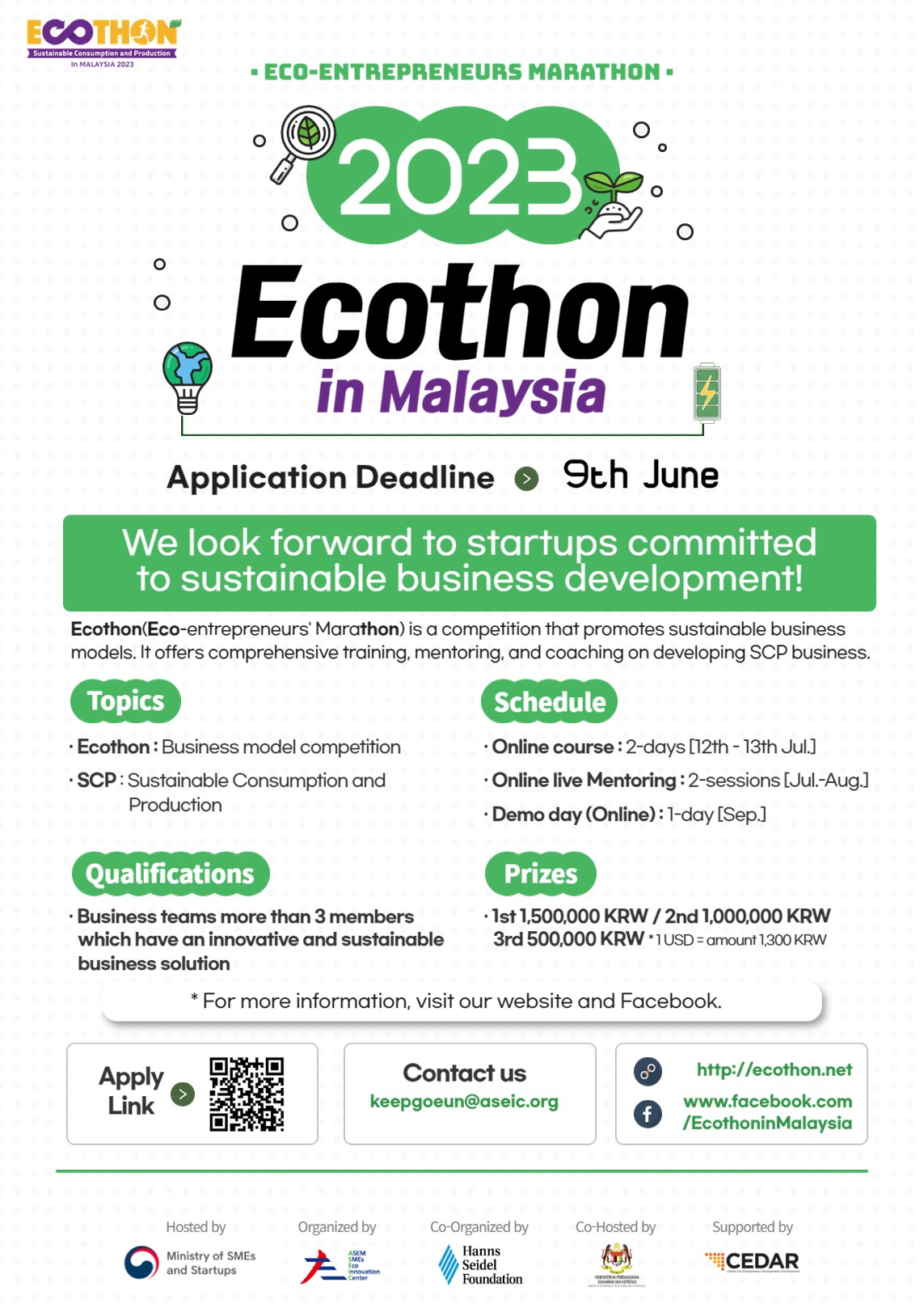 Poster Ecothon Malaysia